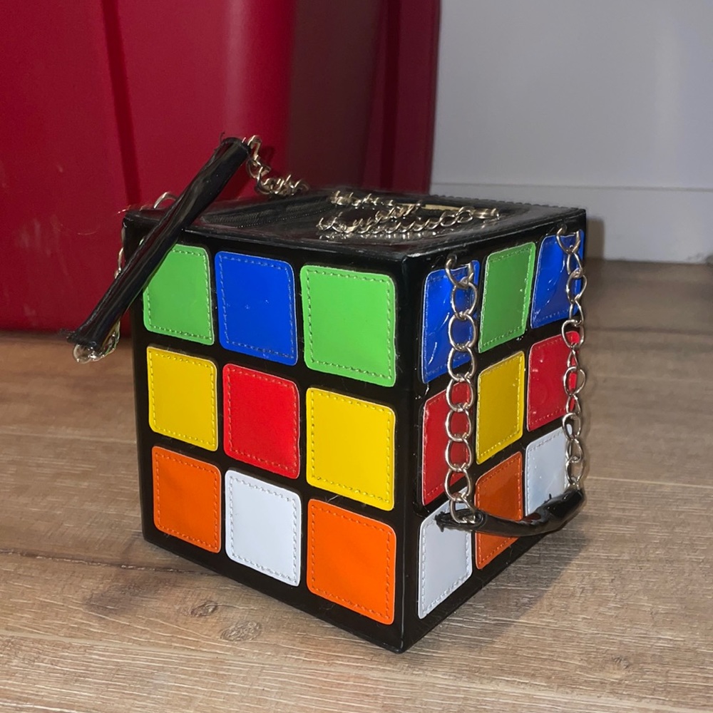 rubik’s cube purse